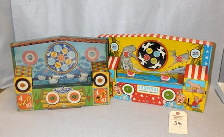 2 Vintage Metal Arcade Games