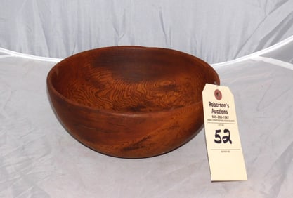 Early 9"D  Burled Bowl