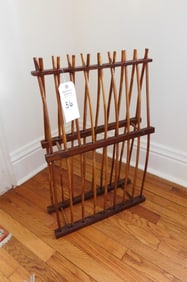 Oak Diminuitive Early Plate Rack