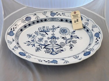 Meissen "Blue Onion" Platter
