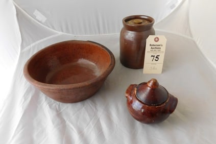 3 Pcs. Early Pottery