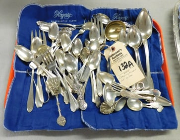 Mixed Sterling Flatware Pcs.