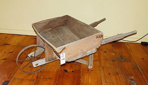 Early Primitive Wheelbarrow