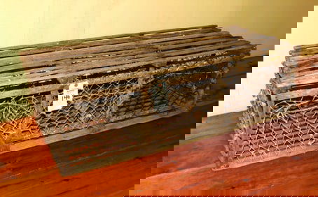 Early Wooden Lobster Trap