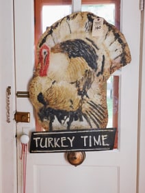 Tin Artisan "Turkey Time" Sign