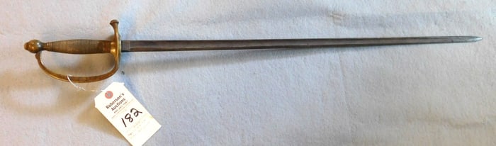 Civil War Era Sword Dated 1863
