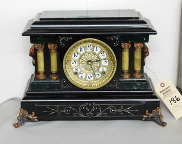 Seth Thomas Adamantine Mantle Clock C. 1920