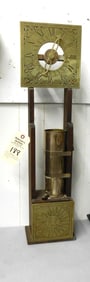 Brass & Wood Chinese Water Clock