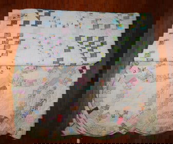 2 Handstitched Quilts