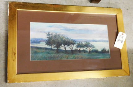 10"x 21 3/4" W/C Carroll Butler Brown