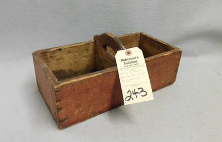 Early Sq.Nail Box w/Handle