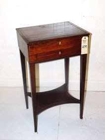 Mahogany Hepplewhite Sewing Stand
