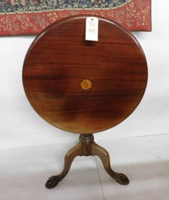 Mahogany Tilt Top Table