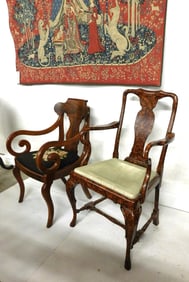 2 Victorian Arm Chairs