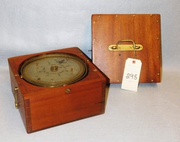 Nautical Compass in Wooden Case