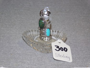 Estate Sterling Jewelry Lot