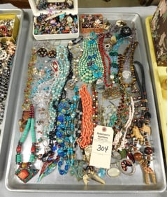 Lg. Lot of Estate Costume Jewelry