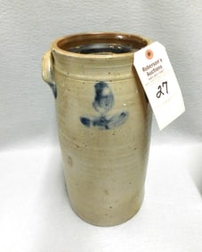 Stoneware Butter Churn