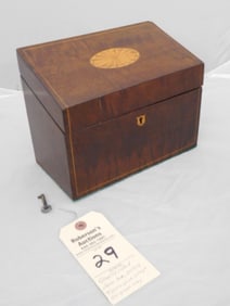 Quality Inlaid Satinwood  Desk Box