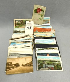 Over 150  U.S. Postcards