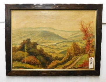 25" x 36" O/C Signed Lou Kennel