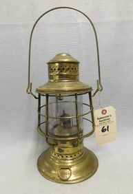 12"H Brass "Perkins" Marine Lamp