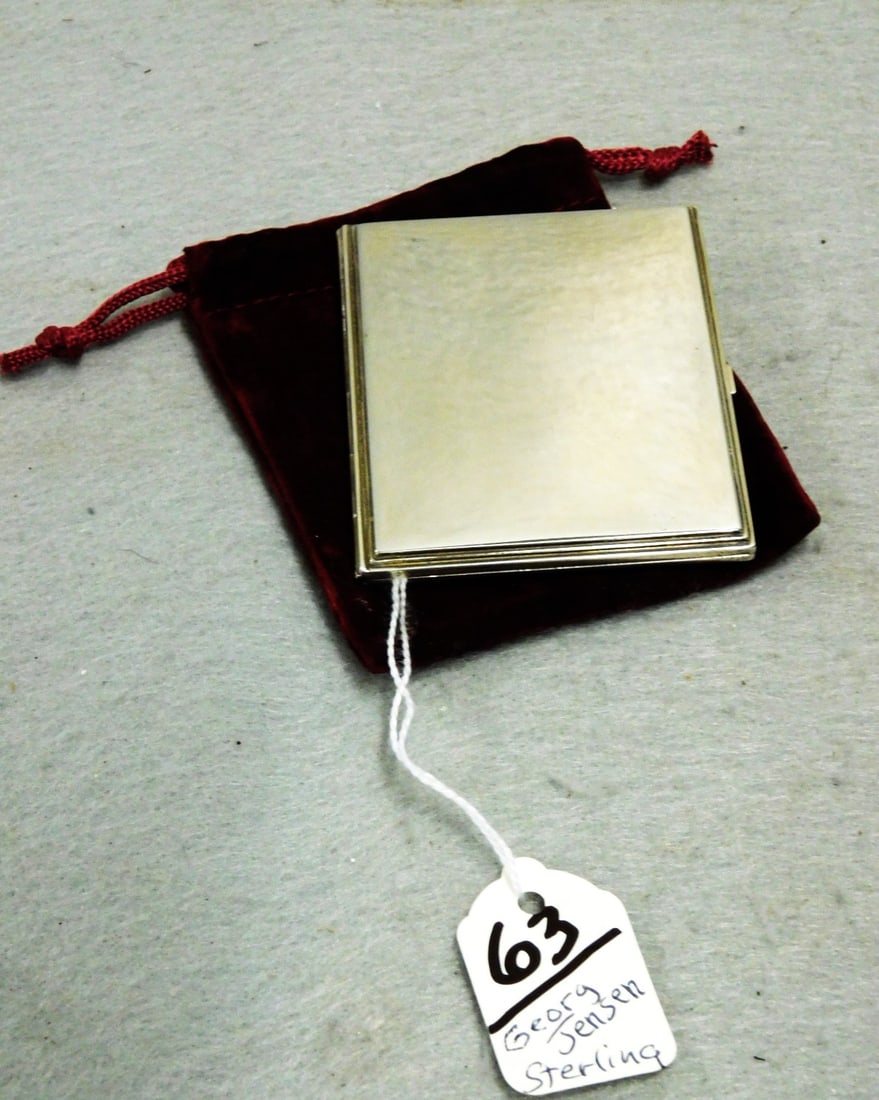 Sterling "Georg Jensen" Cigarette Case (1 of 2)