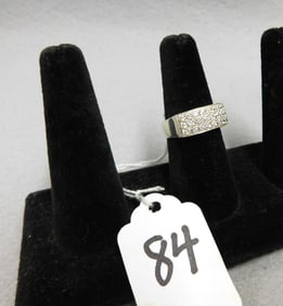 Lady's Sterling Zirconia Ring