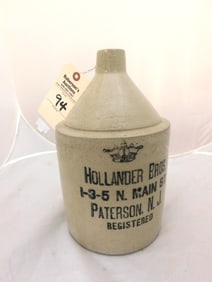 1 Gal. Paterson, NJ Vendor's Jug