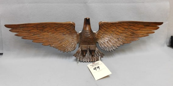 Carved Wooden Eagle