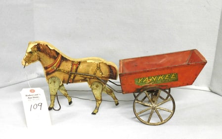 Vintage "Yankee Dump Cart" Pull Toy