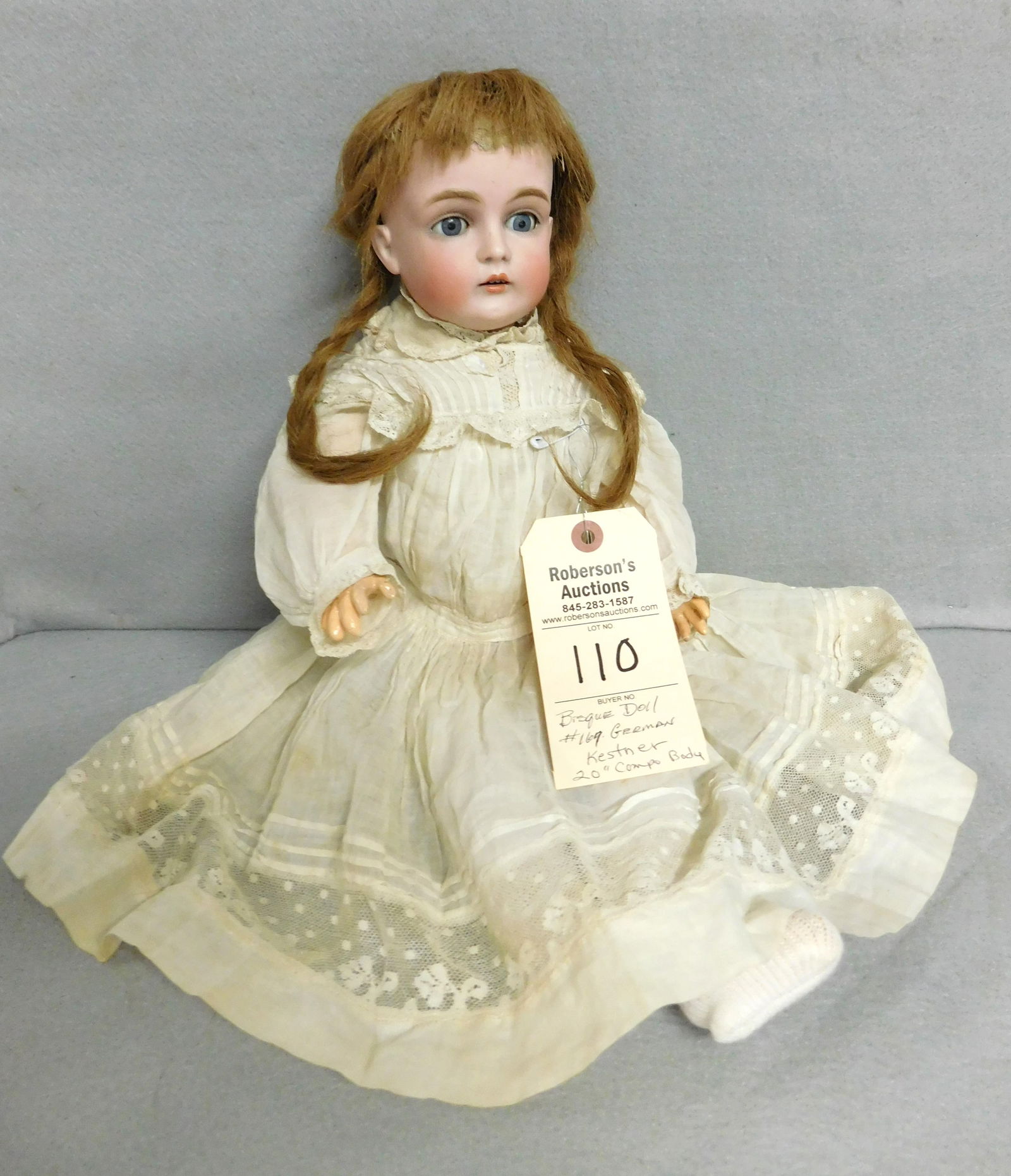 20"H. Kestner 167 German Doll (1 of 3)