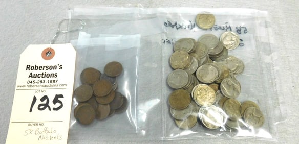 Buffalo Nickels & Indian Head Pennies