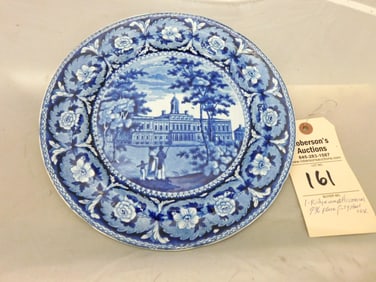 Ridgeways Historical Plate of City Hall, NY