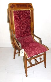 Vict. Chair to Table Atrib. to Hunzinger