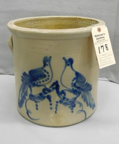 Rare 6 Gal. Redinger & Caire Crock