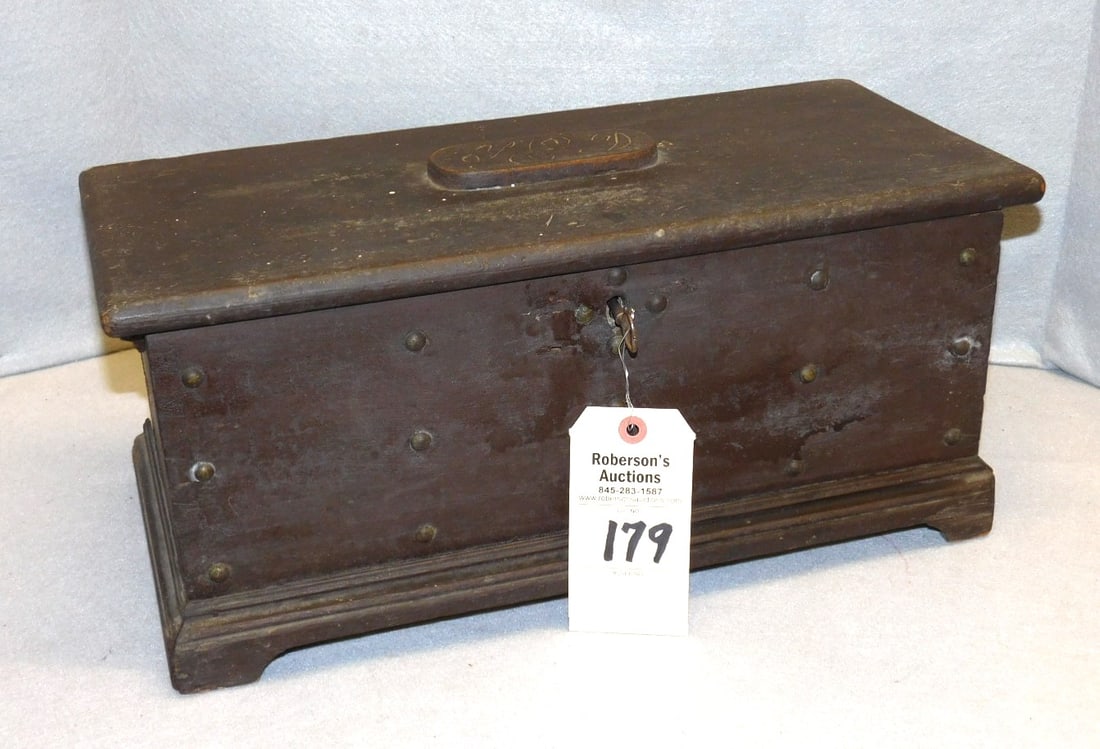 Early Wooden Document Box (1 of 5)