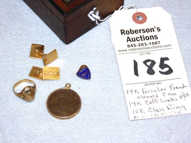 Lot of 10K & 14K yg Jewelry Pcs.