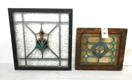 2 Stained Glass Windows