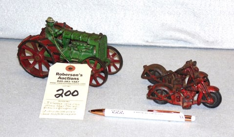 3 Vintage Iron Toys