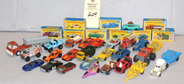Lg. Lot of Hot Wheels & Matchbox Cars