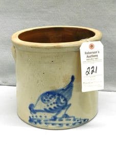 2 Gal. Decorated Brady & Ryan Crock