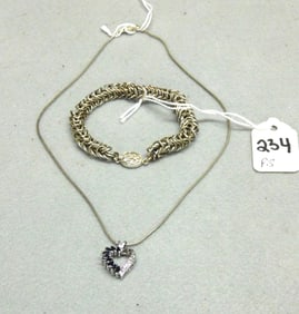2 Pcs.-  Necklace & Bracelet