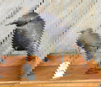 2 Artisan Tin Crows