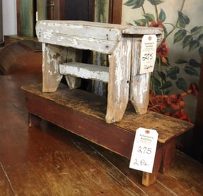 2 Small Benches in Old Pt.