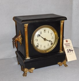 Wooden Sessions Shelf Clock