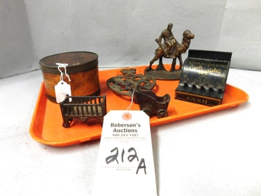 6 Pc. Grouping of Iron & Wood Pcs.