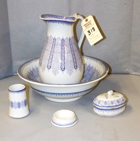 Thomas Furnival & Son 5 Pc. P/B Set