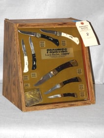Imperial Frontier Lock-back 7 Knife Display