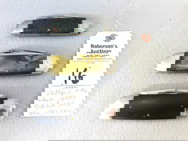 3 Elephant Toenail Knives